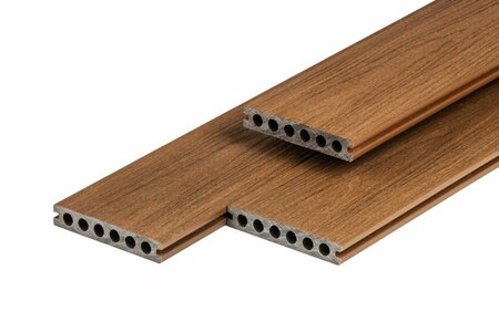 PuraShield composiet vlonderplank teak 2,3 x 13,8 x 500 cm
