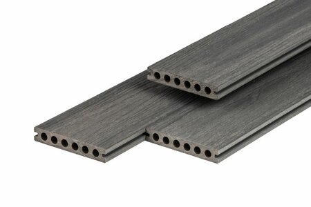 PuraShield composiet vlonderplank dark grey 2,3 x 13,8 x 500 cm