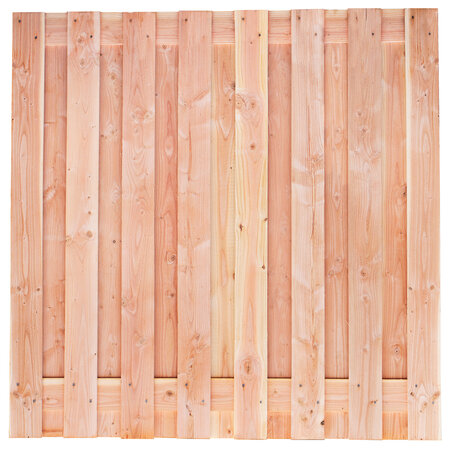 Tuinscherm Douglas, fijn bezaagd 17-planks (15 + 2)  Winterberg 180 x 180 cm